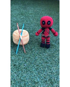 Deadpool Avengers Crochet Doll